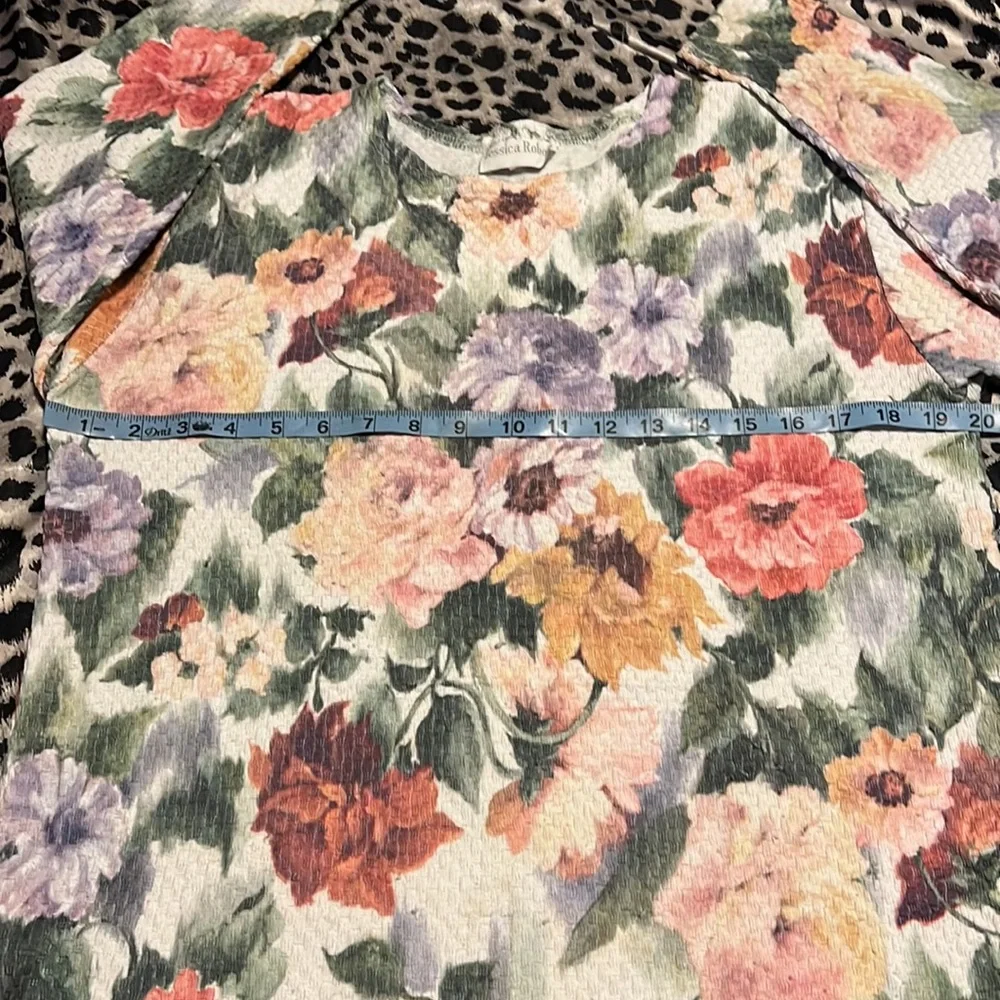 🆑FINAL PRICE‼️ ❤️VINTAGE❤️ Jessica Roberts sweater like long sleeve top - Picture 5 of 5